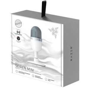 Razer Seiren Mini, USB, valge - Mikrofon