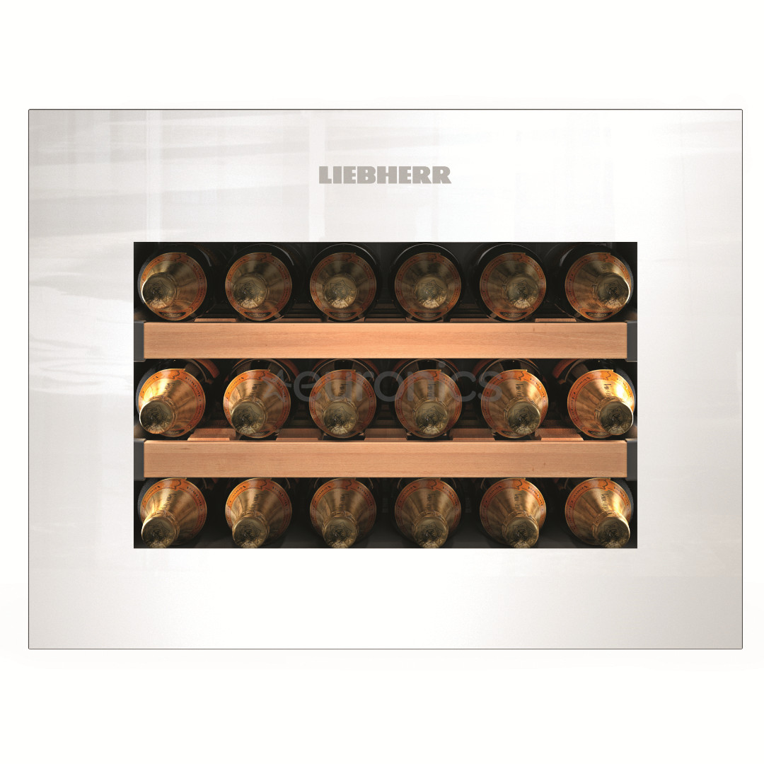 Liebherr GrandCru, 18 bottles, height 45 cm, white - Built-in Wine Cabinet