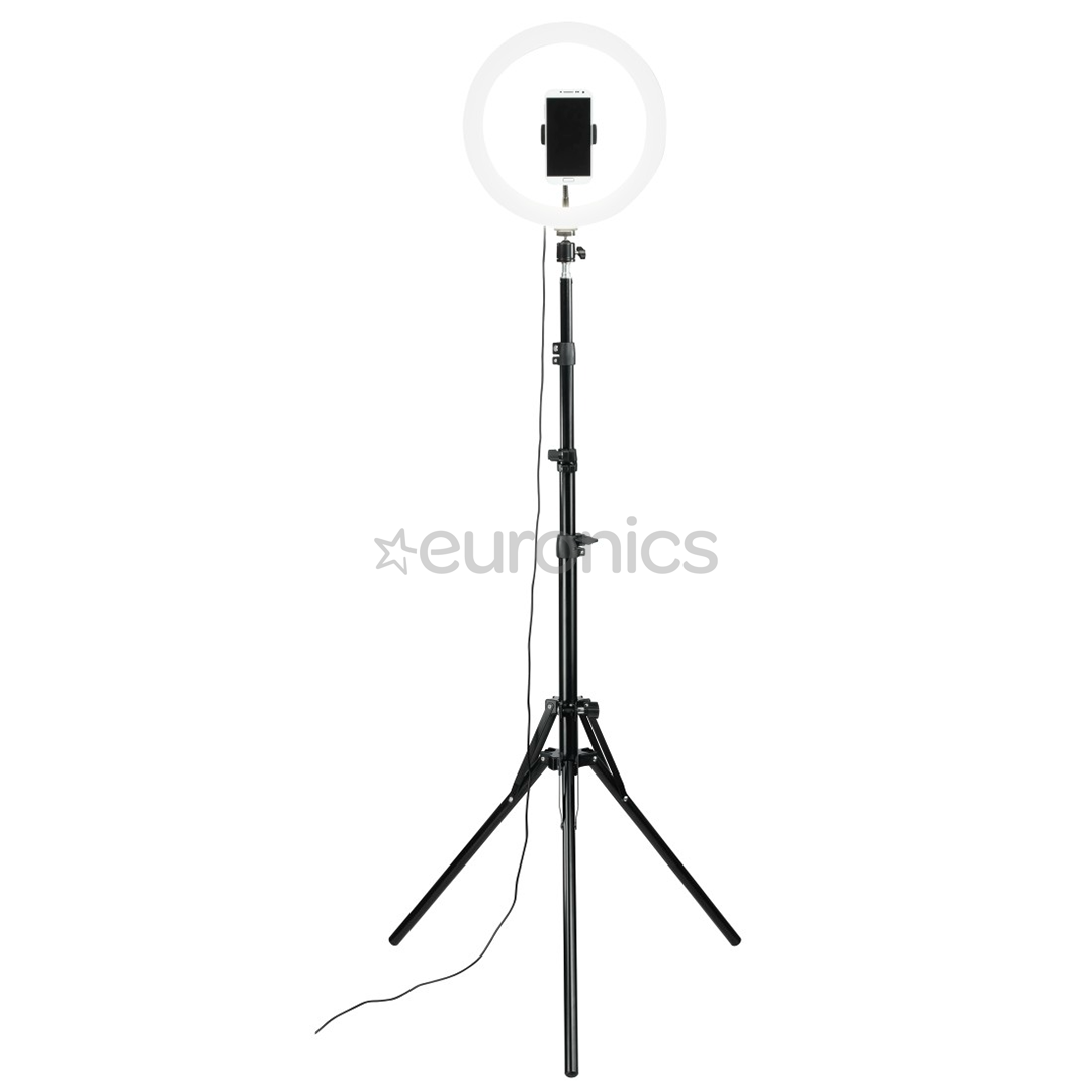 LED Ring light Hama Spotlight Steady 120, 12''