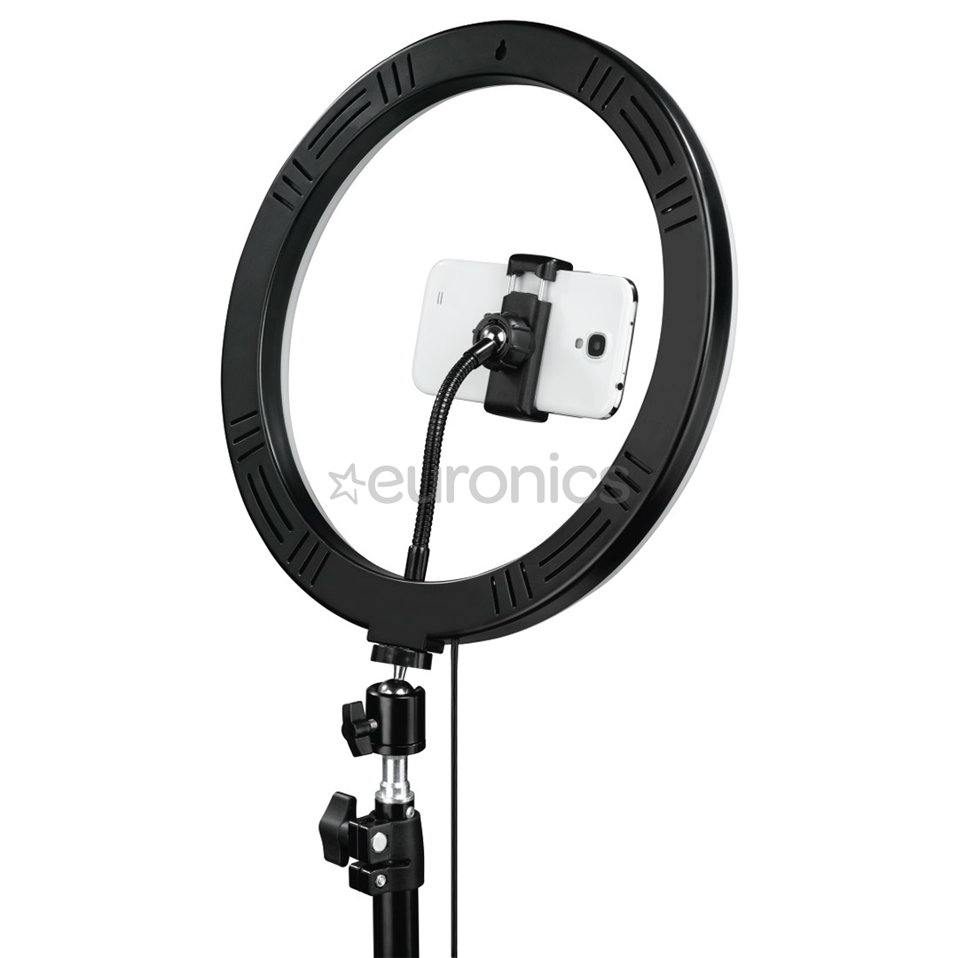 LED Ring light Hama Spotlight Steady 120, 12''