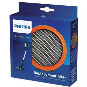 Vahetusfilter Philips SpeedPro, SpeedPro Aqua, 5000 sarja tolmuimejatele FC8009/01