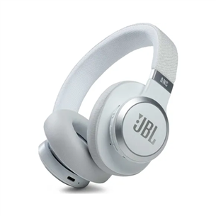 JBL Live 660, valge - Juhtmevabad üle kõrva kõrvaklapid