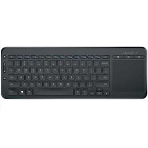 MicroSoft All-In-One, SWE, black - Wireless Keyboard With Touchpad