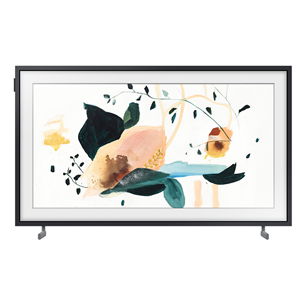 Samsung The Frame QLED FHD, 32'', боковые ножки, черный - Телевизор