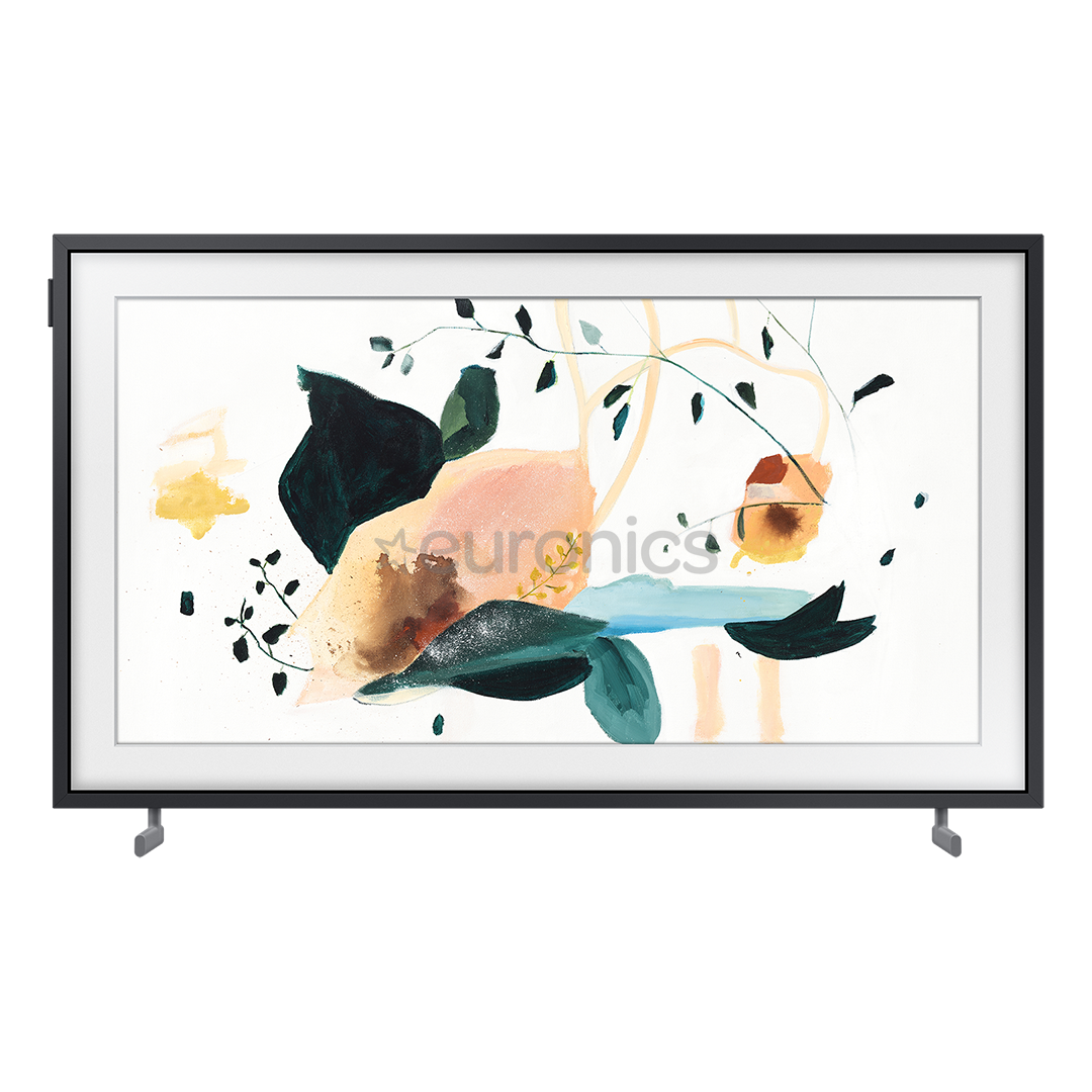 Samsung The Frame QLED FHD, 32'', feet stand, black - TV