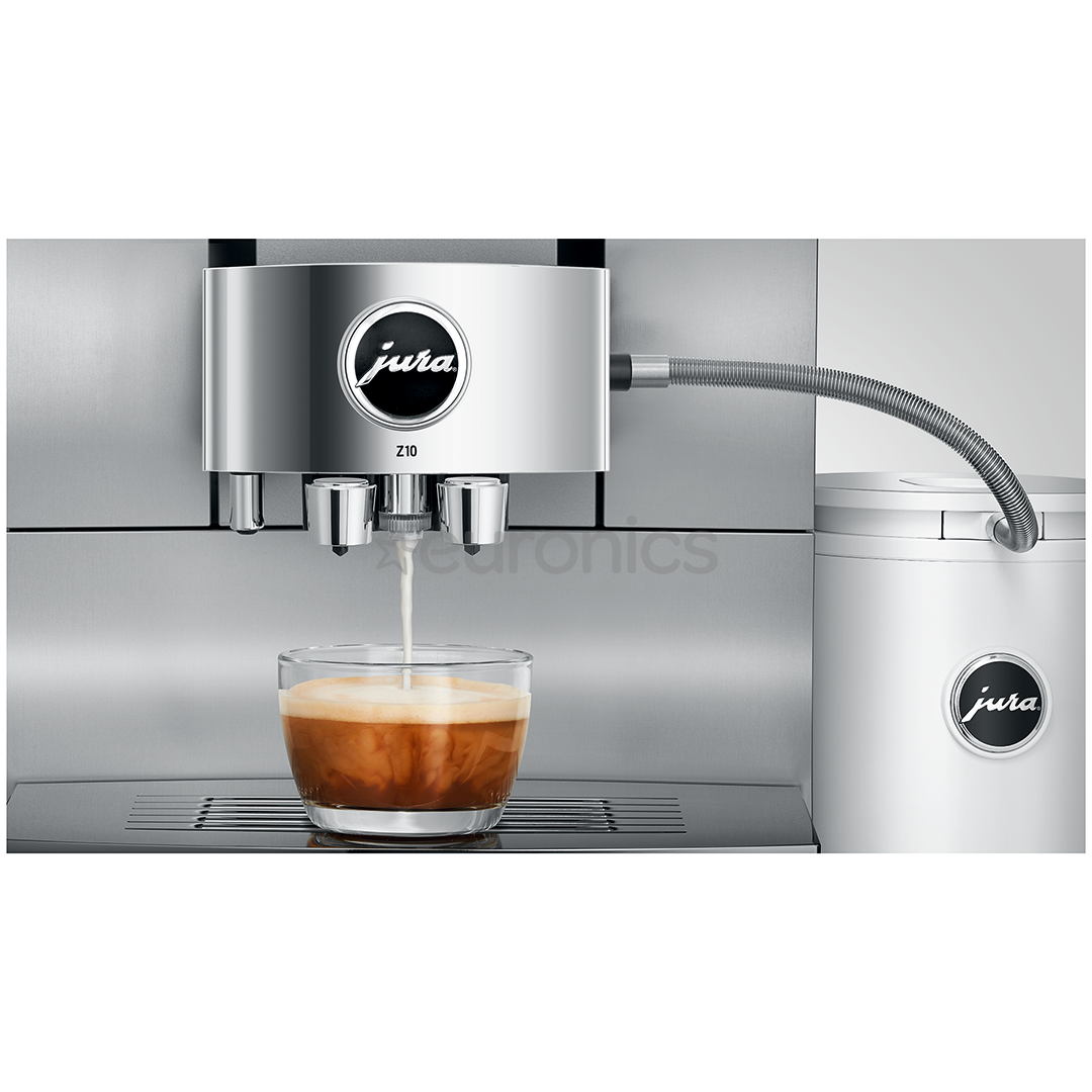 JURA Z10, белый алюминий - Кофемашина