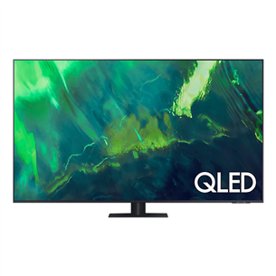 Samsung QLED 4K UHD, 65'', central stand, black - TV