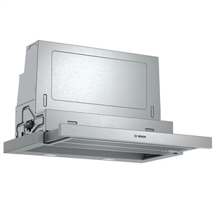 Bosch, 728 m³/h, width 59.8 cm, silver - Built-in Cooker Hood