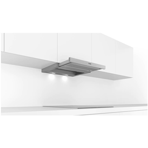 Bosch, 728 m³/h, width 59.8 cm, silver - Built-in Cooker Hood