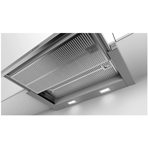 Bosch, 728 m³/h, width 59.8 cm, silver - Built-in Cooker Hood