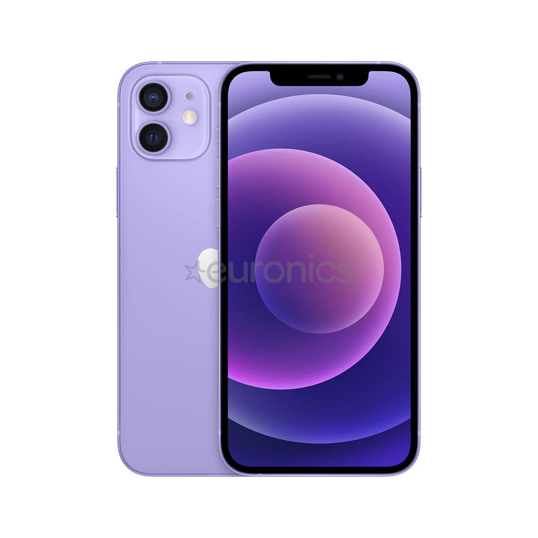 Apple iPhone 12, 128 GB, purple - Smartphone