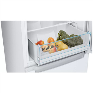 Bosch, 282 L, height 176 cm, white - Refrigerator