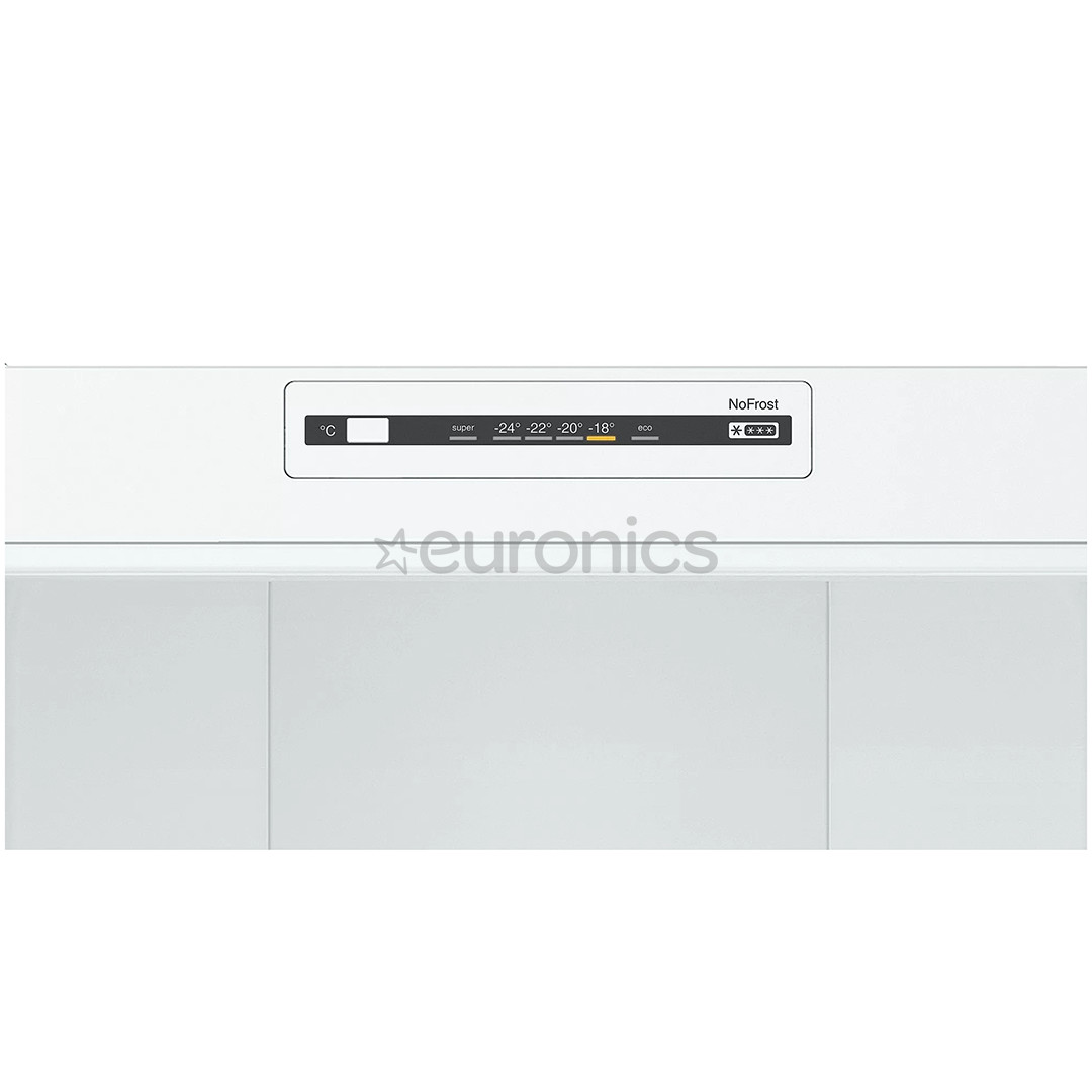 Bosch, 282 L, height 176 cm, white - Refrigerator