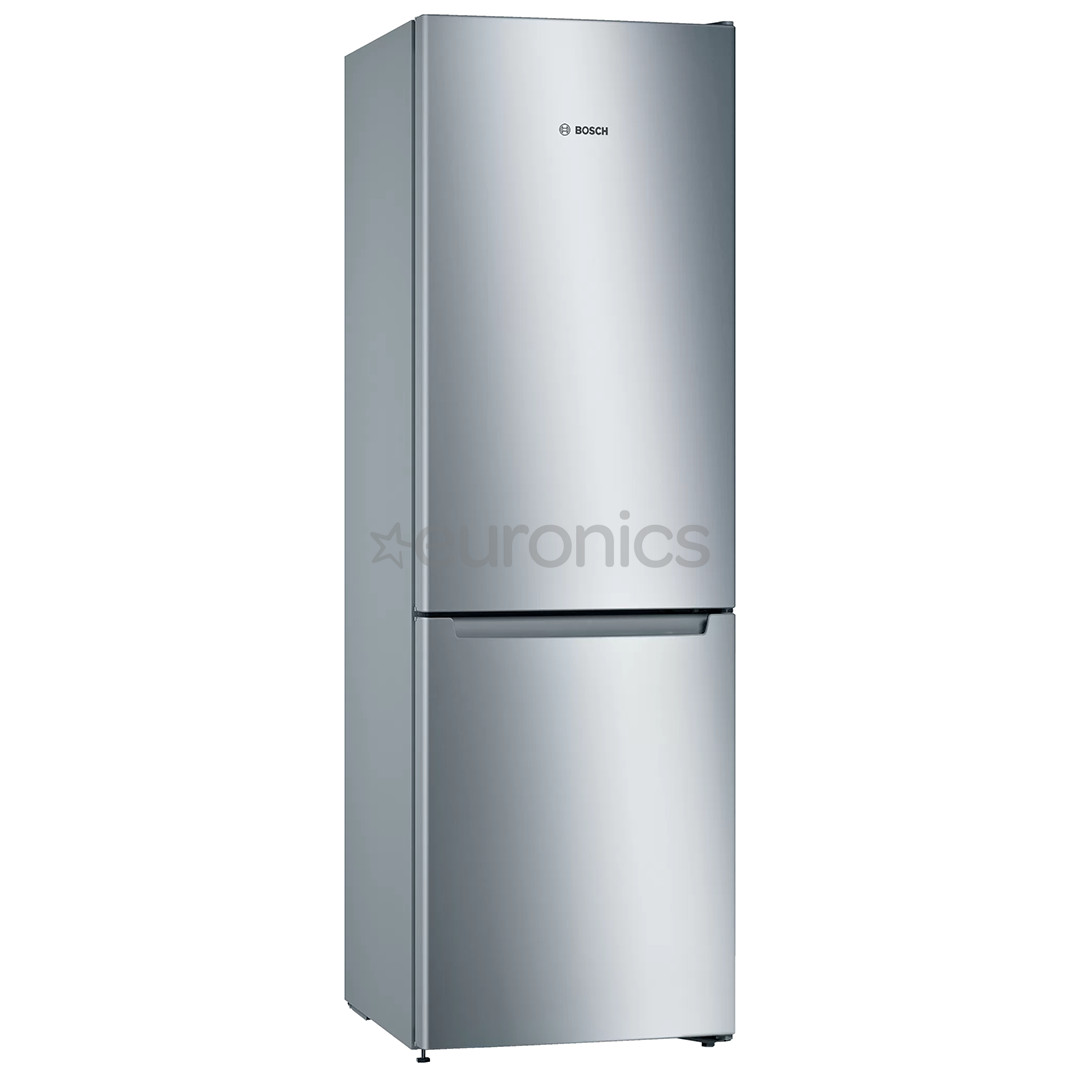 Bosch, 282 L, height 176 cm, inox - Refrigerator