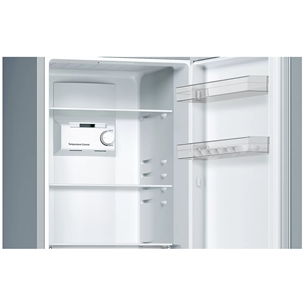 Bosch, 282 L, height 176 cm, inox - Refrigerator