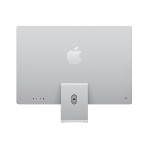 Apple iMac 24" (2021), M1 8C/8C, 8 GB, 256 GB, RUS, hõbedane - Kõik-ühes lauaarvuti