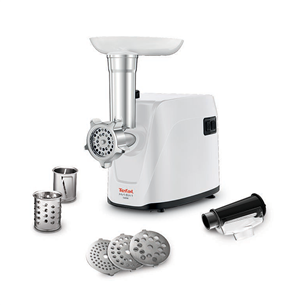 Tefal, 1600 W, white/black - Meat mincer NE113135