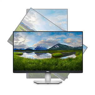 Dell S2421HS, 24'', FHD, LED IPS, 75 Гц, серебристый - Монитор