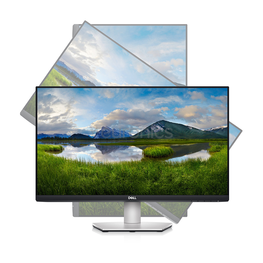 Dell S2421HS, 24'', FHD, LED IPS, 75 Гц, серебристый - Монитор