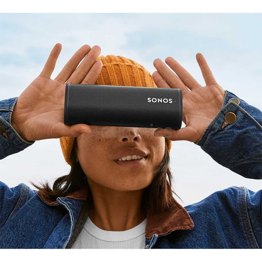 Sonos Roam, black - Portable Wireless Speaker