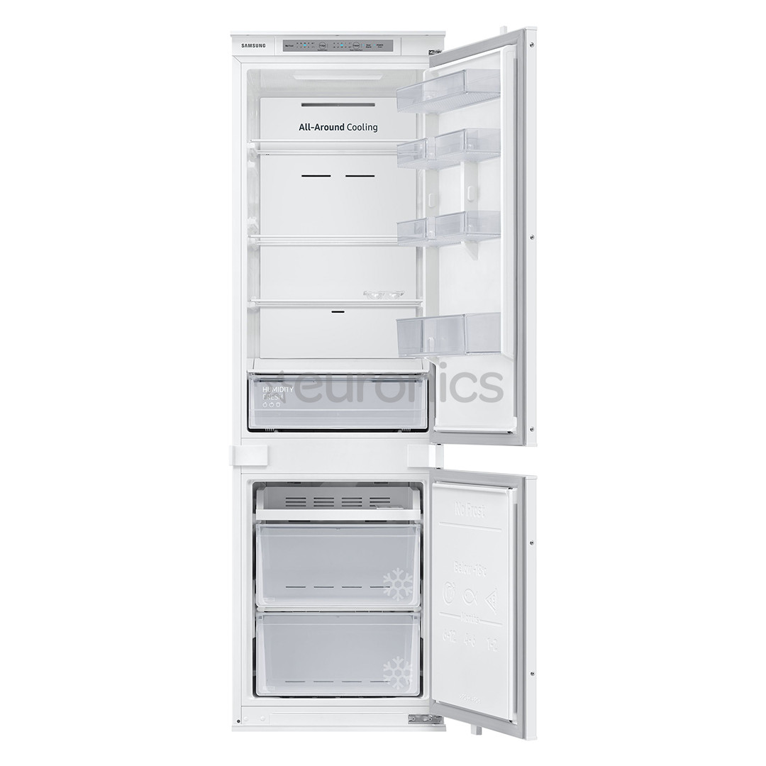 Samsung, 267 L, kõrgus 178 cm - Integreeritav külmik