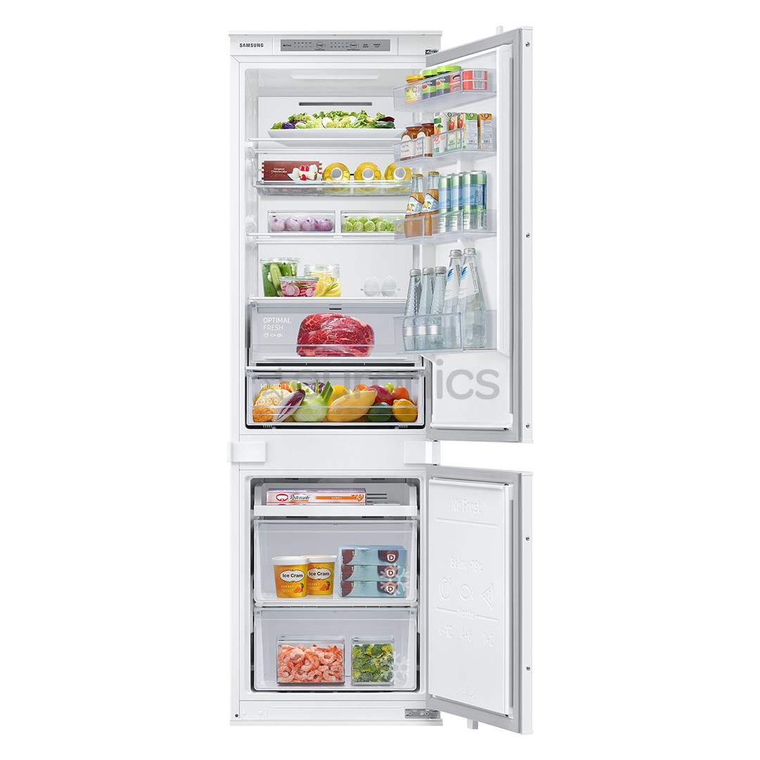 Samsung, 267 L, kõrgus 178 cm - Integreeritav külmik