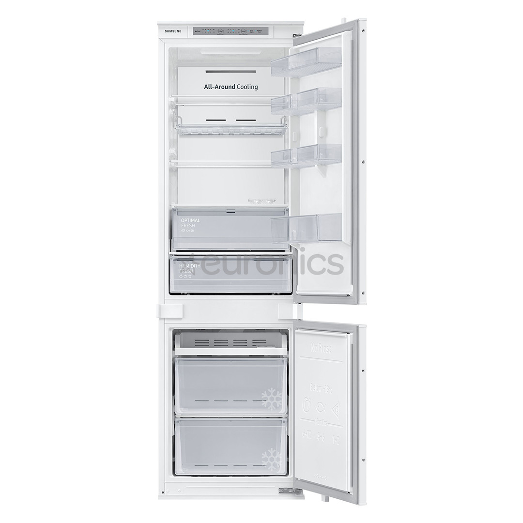 Samsung, 267 L, kõrgus 178 cm - Integreeritav külmik