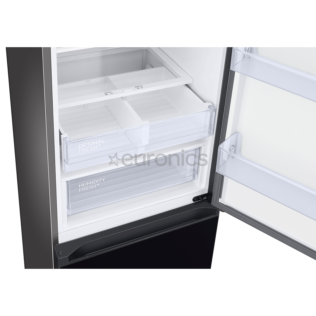 Samsung BeSpoke, 390 L, kõrgus 203 cm, must - Külmik
