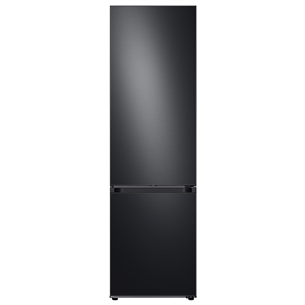 Samsung BeSpoke, 390 L, height 203 cm, matt black - Refrigerator RB38A7B4EB1/EF