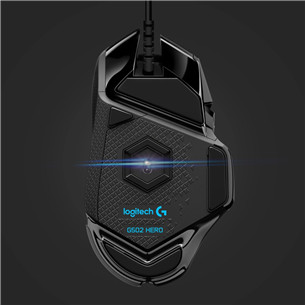 Logitech G502 Hero, black - Wired Optical Mouse