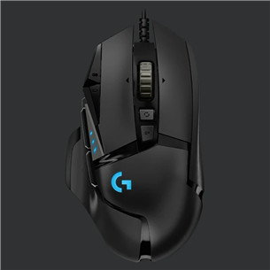 Logitech G502 Hero, black - Wired Optical Mouse