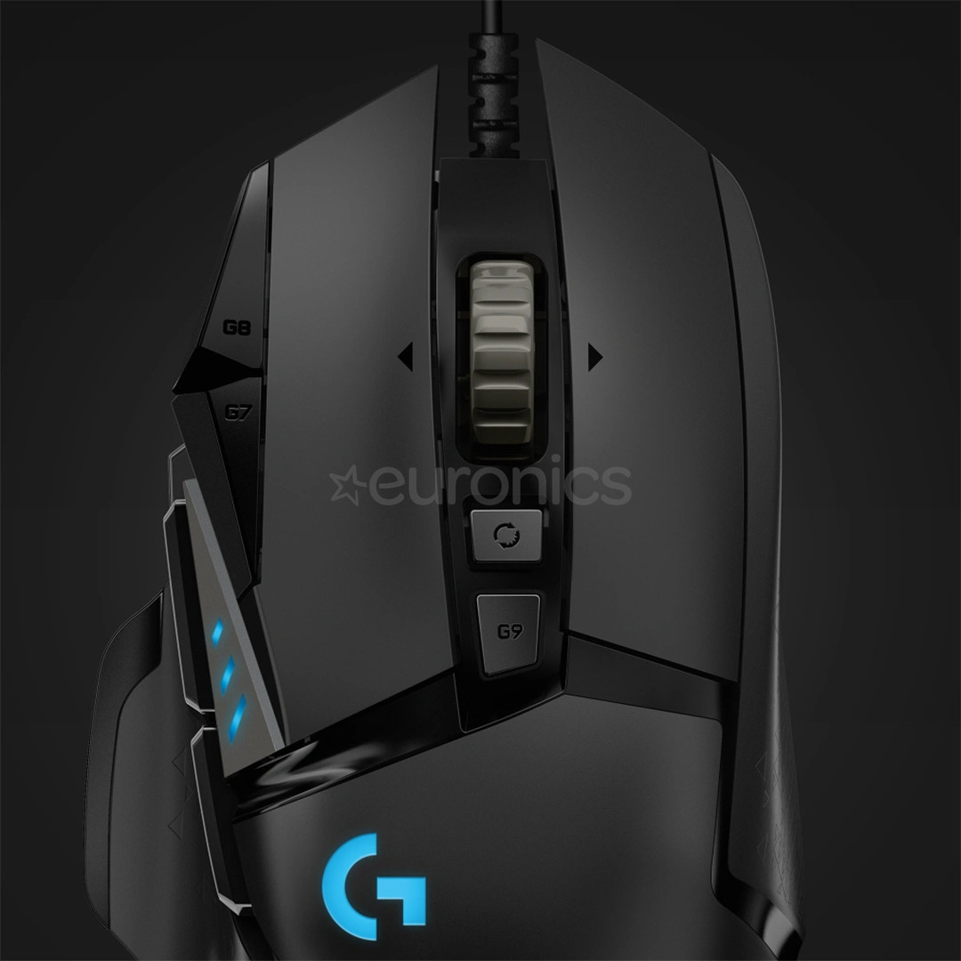 Logitech G502 Hero, black - Wired Optical Mouse