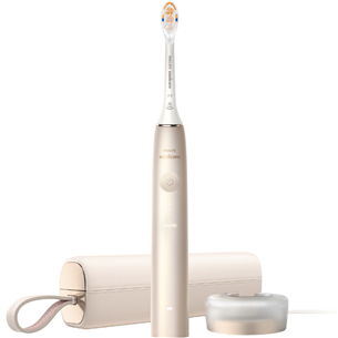 Philips Sonicare 9900 Prestige SenseIQ, travel case, gold - Electric toothbrush HX9992/11