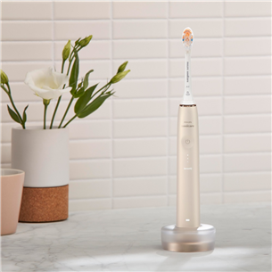 Philips Sonicare 9900 Prestige SenseIQ, футляр, золотистый - Электрическая зубная щетка