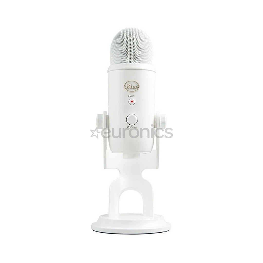Blue Yeti, USB, valge - Mikrofon