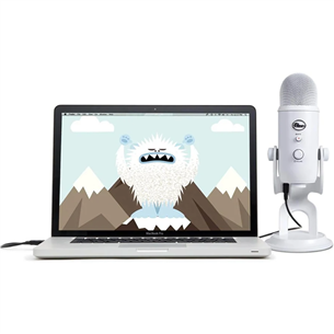Blue Yeti, USB, valge - Mikrofon