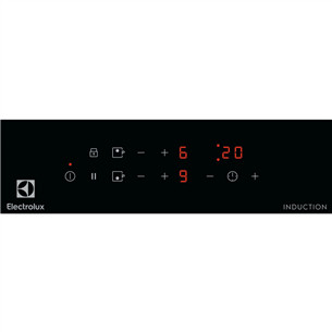 Electrolux, width 29 cm, frameless, black - Built-in Induction Hob