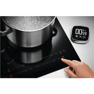 Electrolux, width 29 cm, frameless, black - Built-in Induction Hob