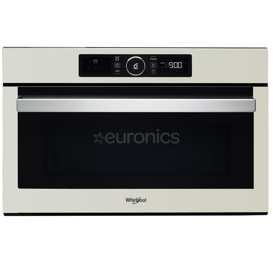 Whirlpool, 31 L, 1000 W, hõbedane - Integreeritav mikrolaineahi grilliga