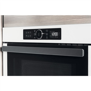 Whirlpool, 31 л, 1000 Вт, белый - Интегрируемая микроволновая печь с грилем