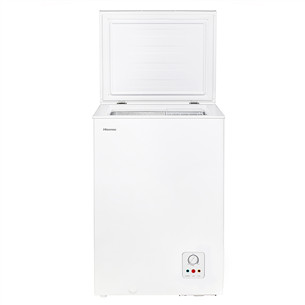 Hisense, 95 л, высота 86 см, белый - Морозильный ларь