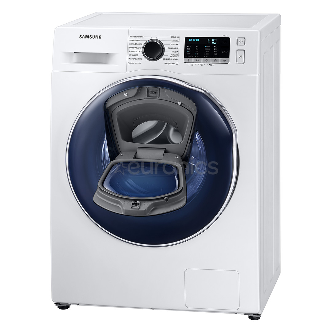Samsung, AddWash, 8 кг / 5 кг, глубина 45,6 см, 1200 об/мин - Стирально-сушильная машина
