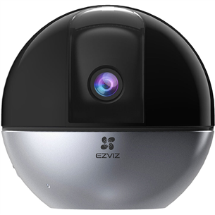 EZVIZ C6W, 4 МП, WiFi, LAN, обнаружение людей, ночной режим, черный - Поворотная камера с системой обнаружения людей