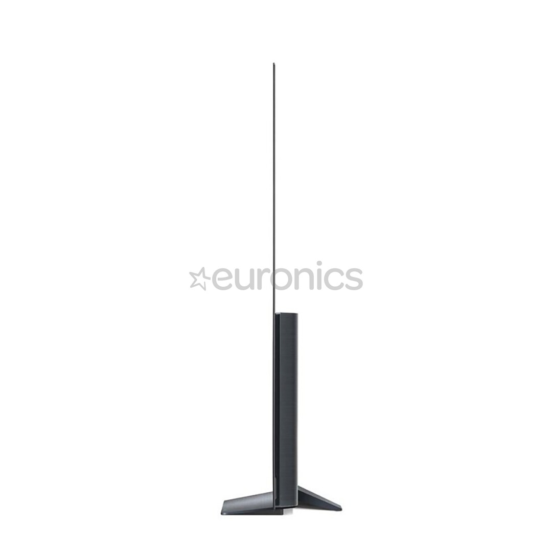 LG OLED 4K UHD, 55'', central stand, gray - TV