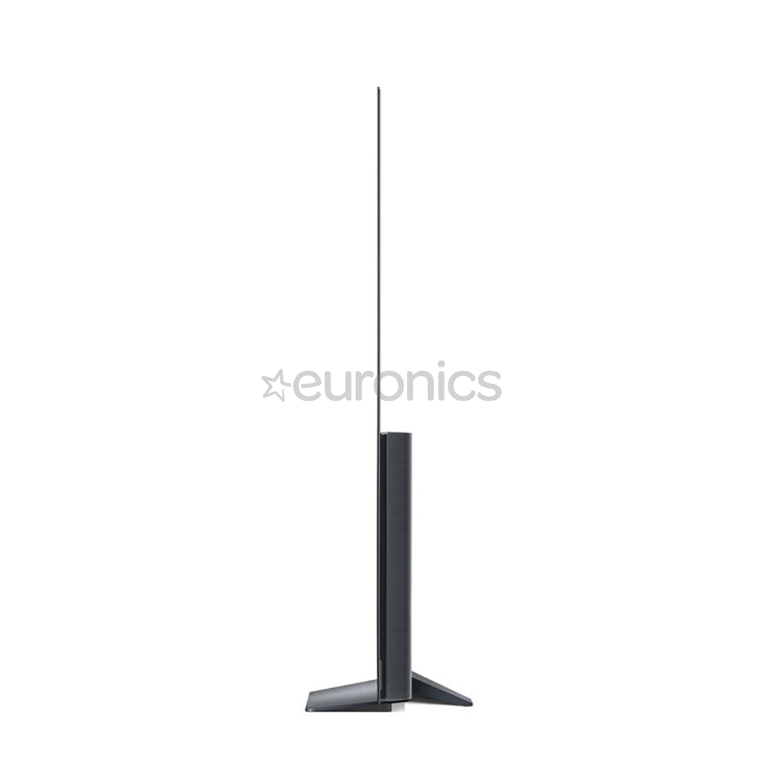 LG OLED 4K UHD, 55'', central stand, gray - TV