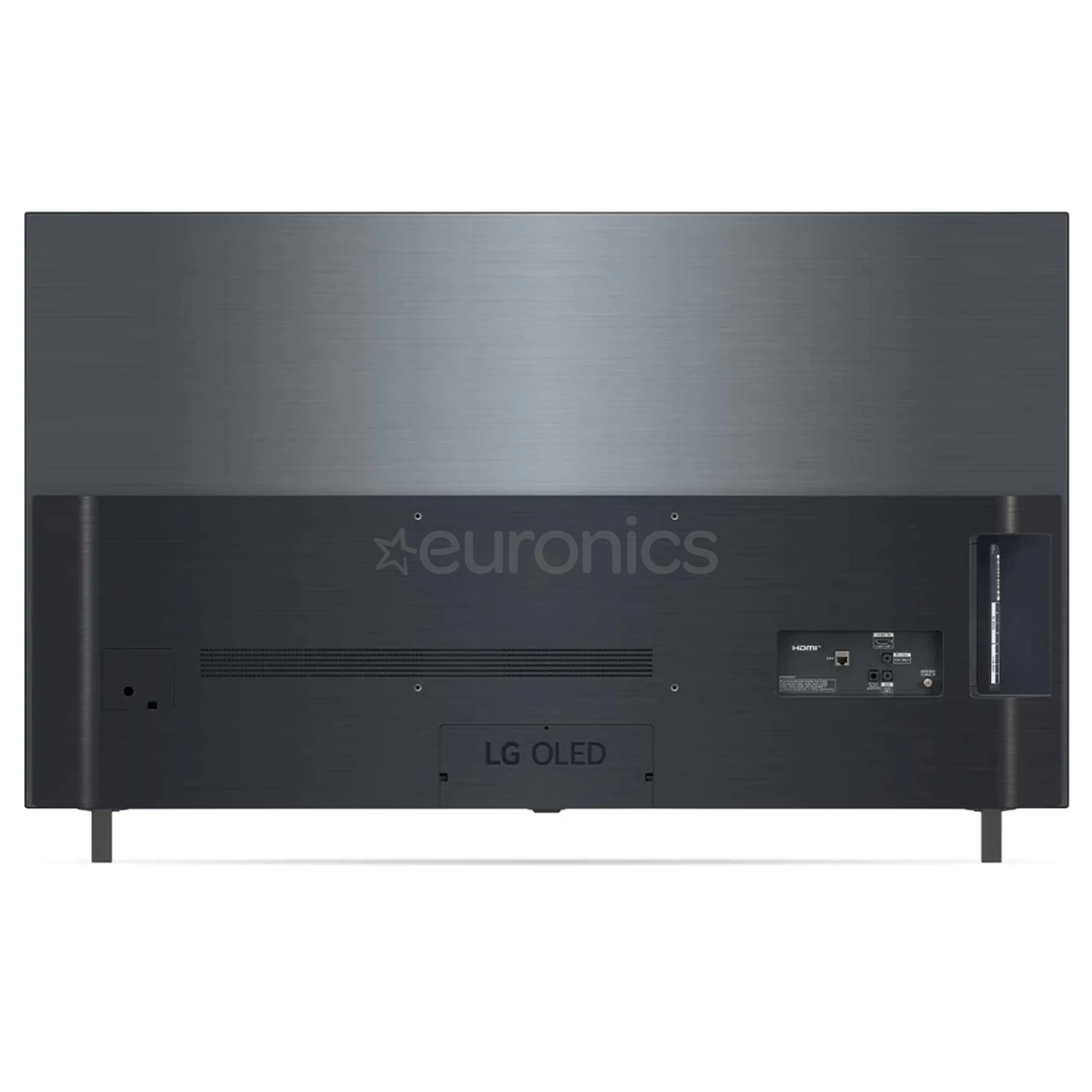 LG OLED 4K UHD, 55'', feet stand, gray - TV