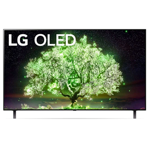 LG OLED 4K UHD, 65'', боковые ножки, серый - Телевизор