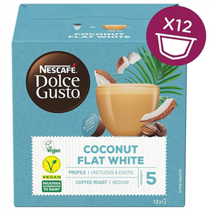 Nescafe Dolce Gusto Coconut Flat White, 12 portions - Coffee capsules