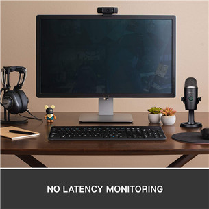 Blue Yeti Nano, 3,5 mm, USB, must - Mikrofon