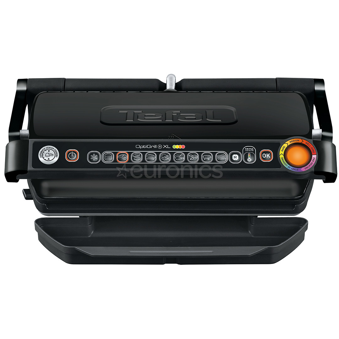 Tefal Optigrill+XL, 2100 Вт, черный - Электрический гриль
